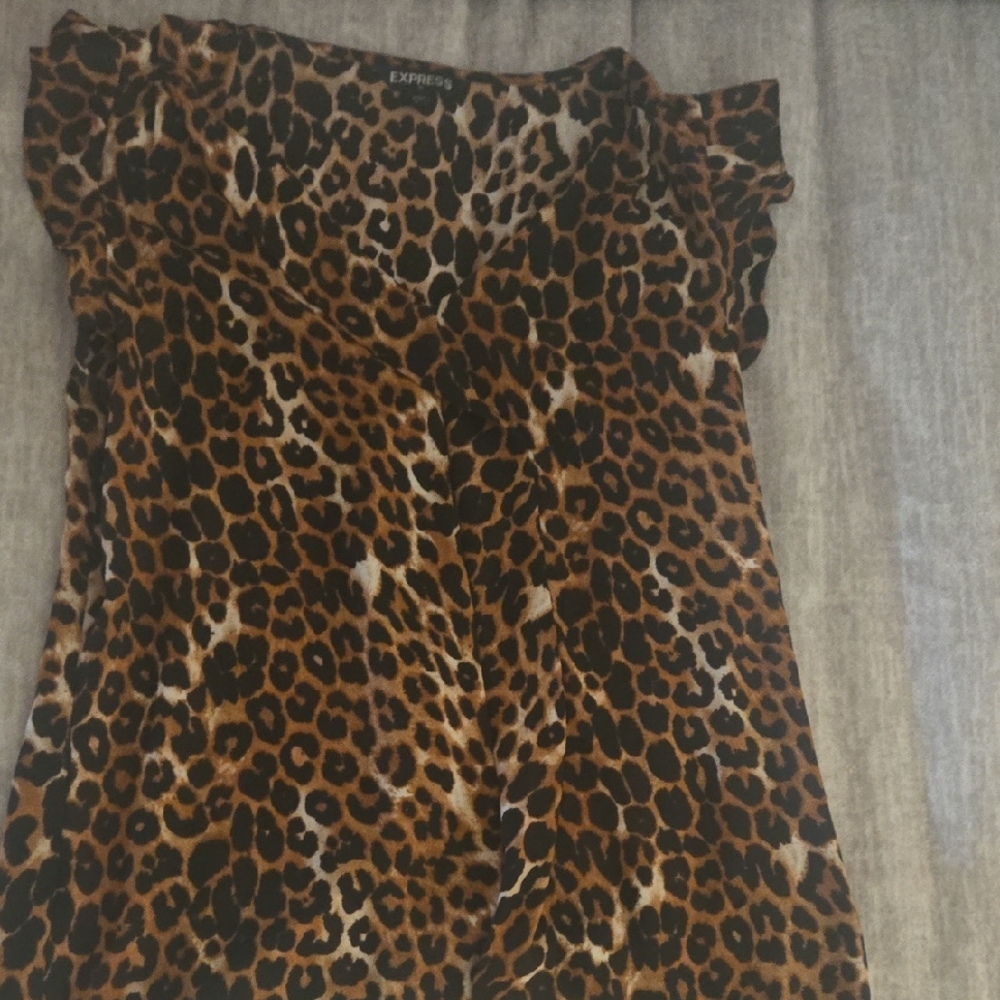 Express Animal Print Top